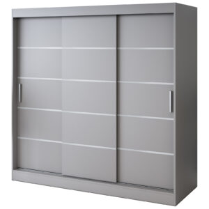 Szafa przesuwna  200x200 Nina , Antracyt mat