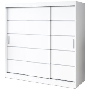 Szafa przesuwna  200x200 Nina , Biały mat